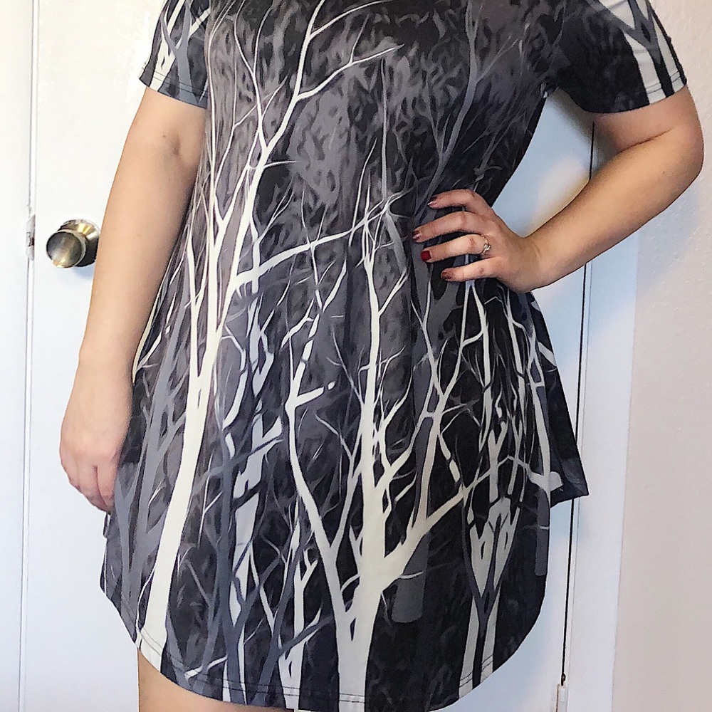 Super soft tree dress